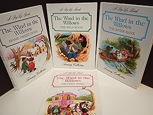 The Wind in the Willows Four Volume Set POP UP Books: The Wild Wood; The River Band; The Open Roa...