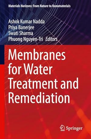 Seller image for Membranes for Water Treatment and Remediation for sale by AHA-BUCH GmbH