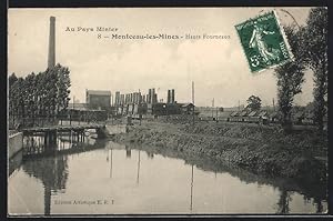 Carte postale Montchanin-les-Mines, Station Electrique