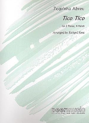 Bild des Verkufers fr Tico Tico for 2 pianos, 4 hands : 2 scores zum Verkauf von AHA-BUCH GmbH