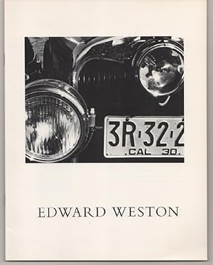 Bild des Verkufers fr Edward Weston zum Verkauf von Jeff Hirsch Books, ABAA