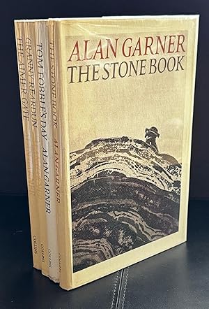 Seller image for The Stone Book Quartet: 'The Stone Book' , 'Tom Fobble's Day' , 'Granny Reardun' , and 'The Aimer Gate' : All 4 Vols. Signed By The Author : From The Library Of Children's Author Jill Paton Walsh for sale by Ashton Rare Books  ABA : PBFA : ILAB