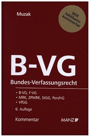 Seller image for Bundes-Verfassungsrecht B-VG for sale by moluna