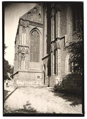 Fotografie W. Apel, Berlin, Ansicht Königsberg / Neumark, Marienkirche