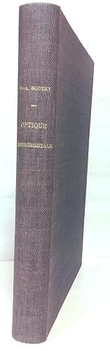 Optique instrumentale. Préface de Armand de Gramont.