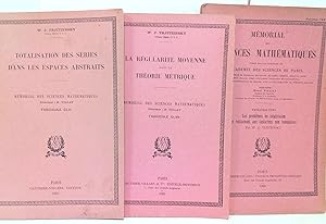 Le Problème de totalisation se rattachant aux laplaciens non sommables. [et] : la Régularité moye...