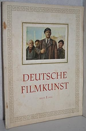 Deutsche Filmkunst. Zeitschrift für Theorie und Praxis des Filmschaffens. Heft 1 - 1954. Mit Beil...