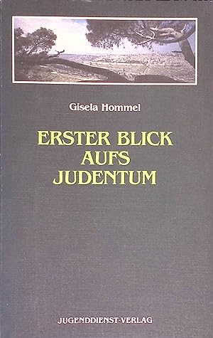 Bild des Verkufers fr Erster Blick aufs Judentum : e. Erfahrungsbericht. zum Verkauf von books4less (Versandantiquariat Petra Gros GmbH & Co. KG)