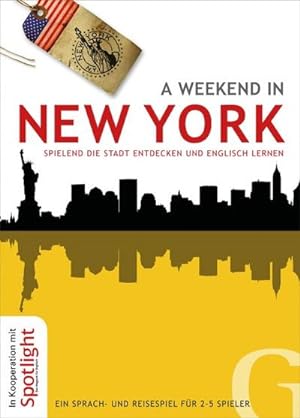 Bild des Verkufers fr A weekend in New York (Spiel) : Spielend die Stadt entdecken und Englisch lernen. Ein Sprach- und Reisespiel. Niveau B1-C2 zum Verkauf von AHA-BUCH GmbH