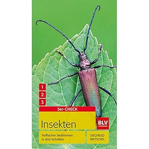 Bild des Verkufers fr Insekten: Treffsicher bestimmen in drei Schritten (BLV Insekten) zum Verkauf von artbook-service