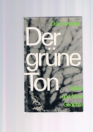 Seller image for Der Grne Ton - Spte und frhe Gedichte for sale by manufactura