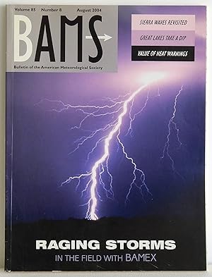 Image du vendeur pour BAMS Bulletin of the American Meteorological Society August 2004 Volume 85 Number 8 mis en vente par Argyl Houser, Bookseller