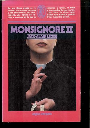 Seller image for Monsignore II for sale by Papel y Letras