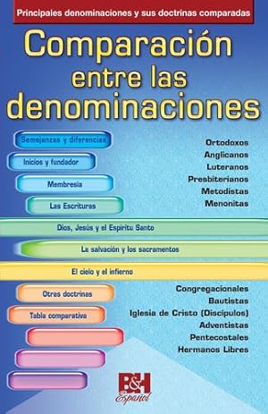 Imagen del vendedor de Comparaci ³n entre las denominaciones: Principales denominaciones y sus doctrinas comparadas (Coleccion Temas de Fe) (Spanish Edition) by Rose Publishing [Pamphlet ] a la venta por booksXpress