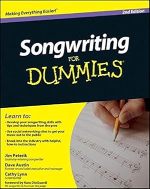 Immagine del venditore per Songwriting For Dummies 2e (For Dummies Series) venduto da WeBuyBooks