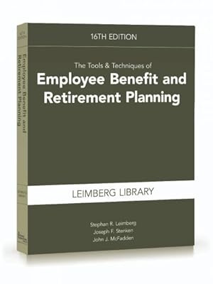 Imagen del vendedor de Tools & Techniques of Employee Benefit and Retirement Planning a la venta por GreatBookPricesUK