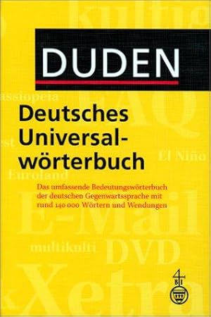 Bild des Verkufers fr Deutsches Universalworterbuck zum Verkauf von WeBuyBooks