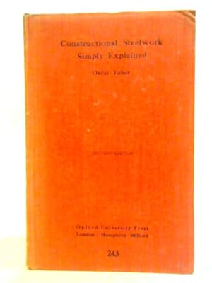 Seller image for Constructional Steelwork Simply Explained for sale by World of Rare Books