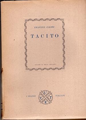 Seller image for Tacito for sale by MULTI BOOK