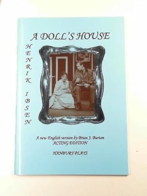 Seller image for A doll's house: a new English version in two acts for sale by Cotswold Internet Books