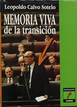 Imagen del vendedor de Memoria viva de la transicin a la venta por Librera Alonso Quijano