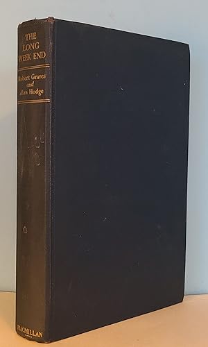 Image du vendeur pour The Long Week End: A Social History of Great Britain 1918-1939 mis en vente par Berthoff Books