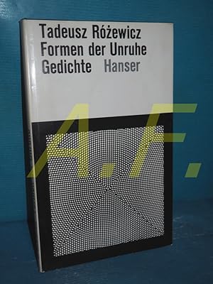 Imagen del vendedor de Formen der Unruhe. Gedichte. Herausgegeben und bertragen von Karl Dedecius. a la venta por Antiquarische Fundgrube e.U.