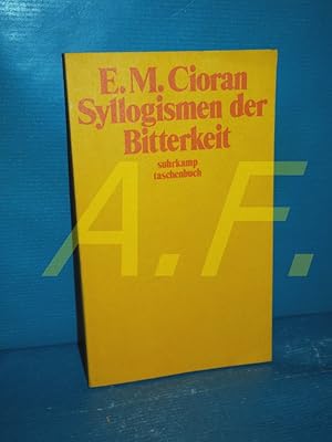 Seller image for Syllogismen der Bitterkeit (1952) (Suhrkamp-Taschenbuch 607) for sale by Antiquarische Fundgrube e.U.