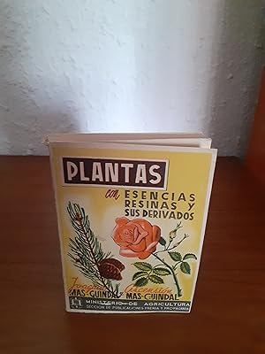 Imagen del vendedor de Plantas productoras de esencias, resinas y sus derivados a la venta por Librera Maldonado