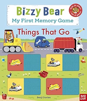 Bild des Verkufers fr Bizzy Bear: My First Memory Game Book: Things That Go zum Verkauf von WeBuyBooks