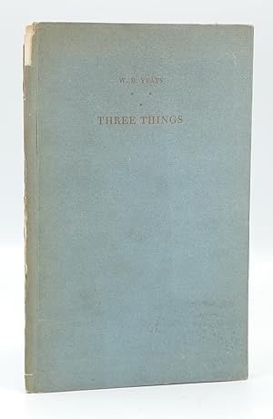Seller image for Three Things for sale by Besleys Books  PBFA