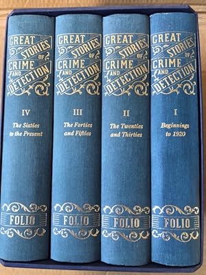 Seller image for Great Stories of Crime and Detection in four volumes for sale by Raymond Tait