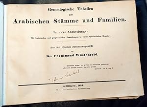 Genealogische Tabelle der Arabischen Stämme und Familien.