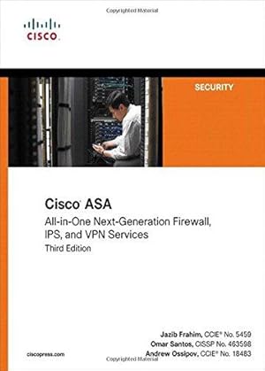 Imagen del vendedor de Cisco ASA: All-in-one Next-Generation Firewall, IPS, and VPN Services a la venta por WeBuyBooks