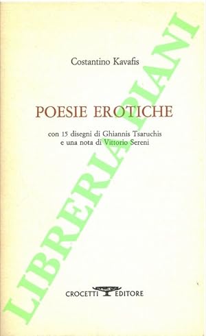 Immagine del venditore per Poesie erotiche. venduto da Libreria Piani