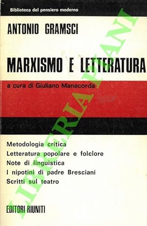 Marxismo e letteratura.