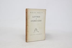 Imagen del vendedor de Lettres a Andr Gide a la venta por Daniel Zachariah