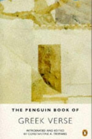 Imagen del vendedor de The Penguin Book of Greek Verse: With Plain Prose Translations of Each Poem a la venta por WeBuyBooks 2