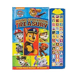 Bild des Verkufers fr Nickelodeon Paw Patrol - Sound Storybook Treasury - PI Kids zum Verkauf von WeBuyBooks