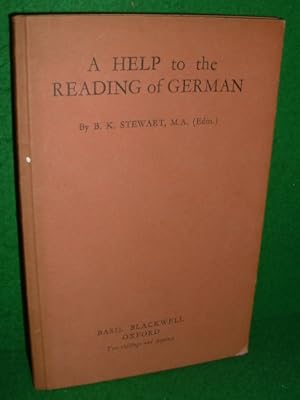 A HELP TO THE READING OF GERMAN