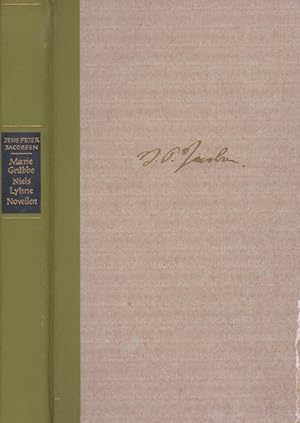 Seller image for Frau Marie Grubbe. Niels Lyhne. Novellen. for sale by La Librera, Iberoamerikan. Buchhandlung