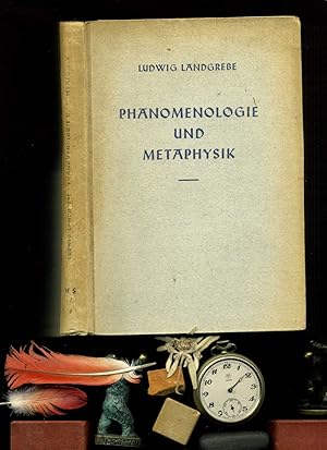 Bild des Verkufers fr Phnomenologie und Metaphysik. Hamburg, Schrder., 1949. zum Verkauf von Umbras Kuriosittenkabinett