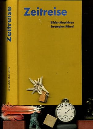 Seller image for Zeitreise : Bilder, Maschinen, Strategien, Rtsel . Ausstellung: 3. Mrz - 2. Mai 1993, Museum fr Gestaltung Zrich. Museum fr Gestaltung, Zrich. Basel / Frankfurt am Main : Stroemfeld/Roter Stern / 1993. for sale by Umbras Kuriosittenkabinett