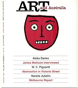 Imagen del vendedor de Art and Australia. Arts Quarterly Volume 29 Number 4 Winter 1992 a la venta por Literary Cat Books