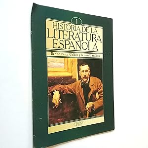 Imagen del vendedor de Historia de la literatura espaola, 1. Benito Prez Galds y la novela realista (I) a la venta por MAUTALOS LIBRERA