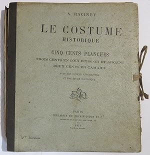 Le Costume Historique : Tome II. Première Partie : L'Antiquité Classique : 1ère livraison : Planc...