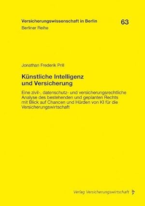 Seller image for Knstliche Intelligenz und Versicherung for sale by Rheinberg-Buch Andreas Meier eK