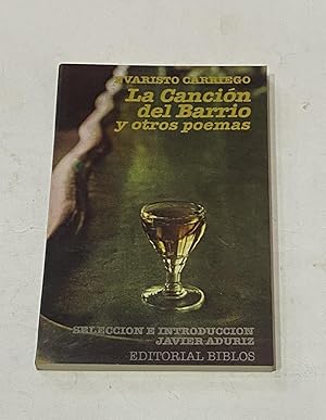 Immagine del venditore per La cancin del barrio y otros poemas. venduto da ARREBATO LIBROS