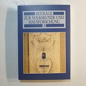 Seller image for Beitrge zur Volkskunde und Hausforschung, Teil: 3 for sale by Gebrauchtbcherlogistik  H.J. Lauterbach