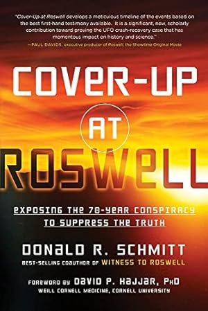 Image du vendeur pour Cover-Up at Roswell: Exposing the 70-Year Conspiracy to Suppress the Truth mis en vente par WeBuyBooks